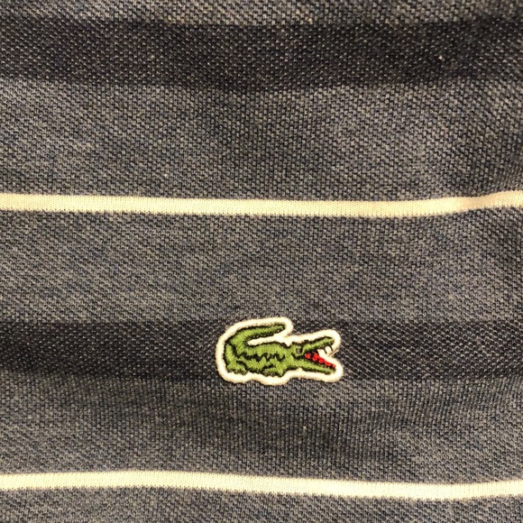 Lacoste Other - Lacoste Stripped Polo Size 6